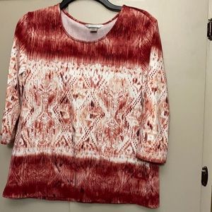 3/4 length sleeve top